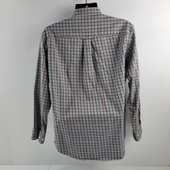 Pendleton‎ Bridgeport long sleeve button down shirt mens plaid blue L 3105 - Picture 5 of 10